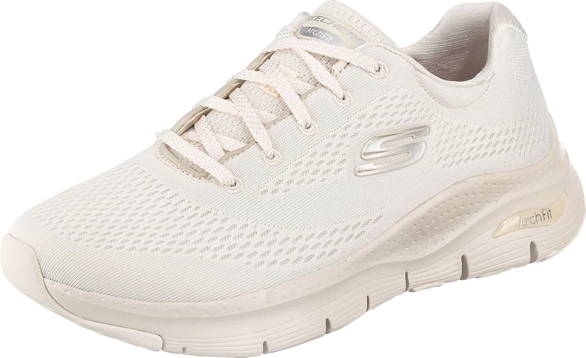 Las zapatillas Skechers Arch Fit Big Appeal en color beige en Amazon