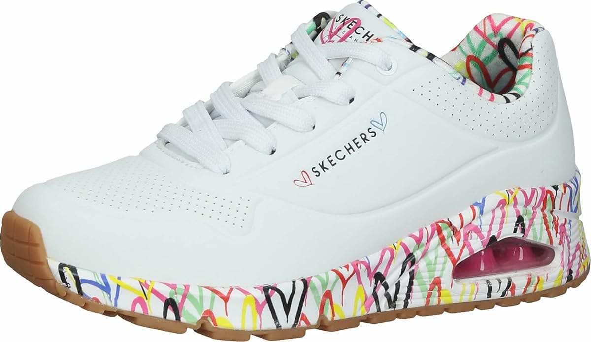 Las zapatillas Skechers Uno Loving Love en Amazon