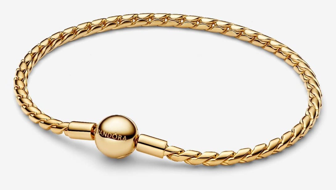 Pulsera de Cadena Alada con Cierre Redondo de Pandora