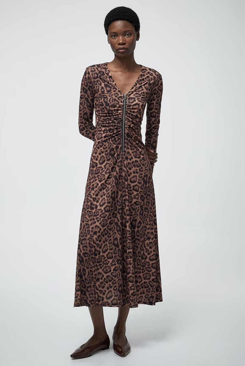 Sfera vestido cremallera estampado en El Corte Inglés