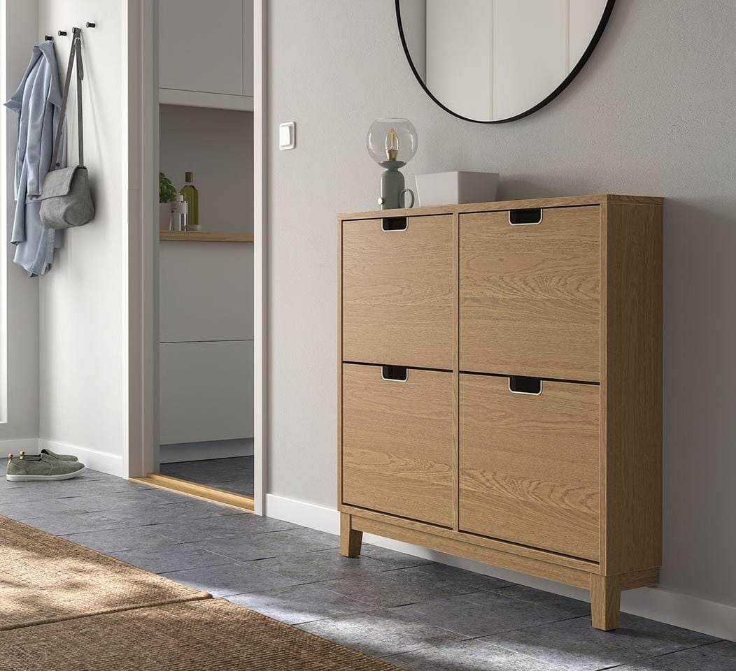 STÄLL Zapatero con 4 compartimentos de Ikea