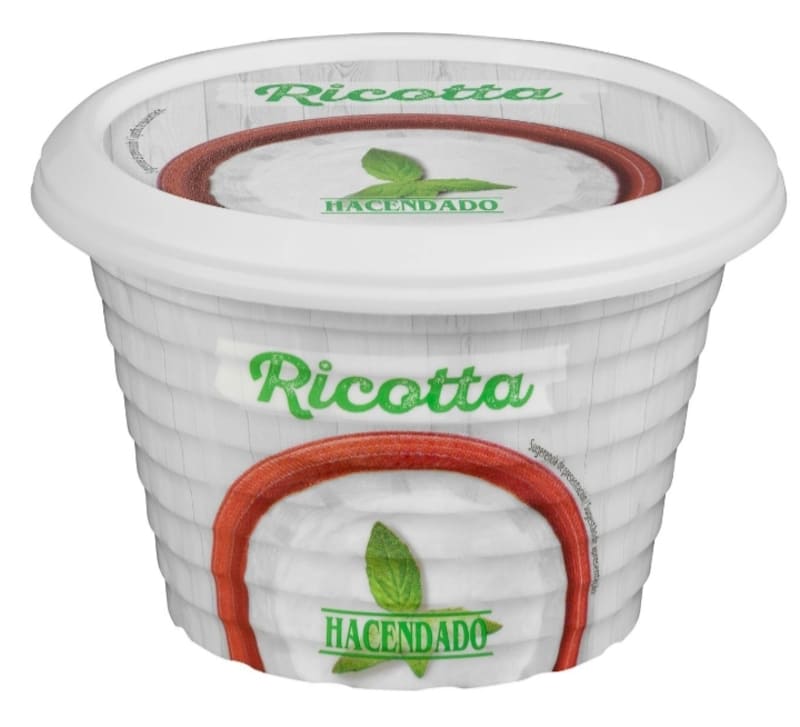 Queso ricotta mezcla Hacendado
