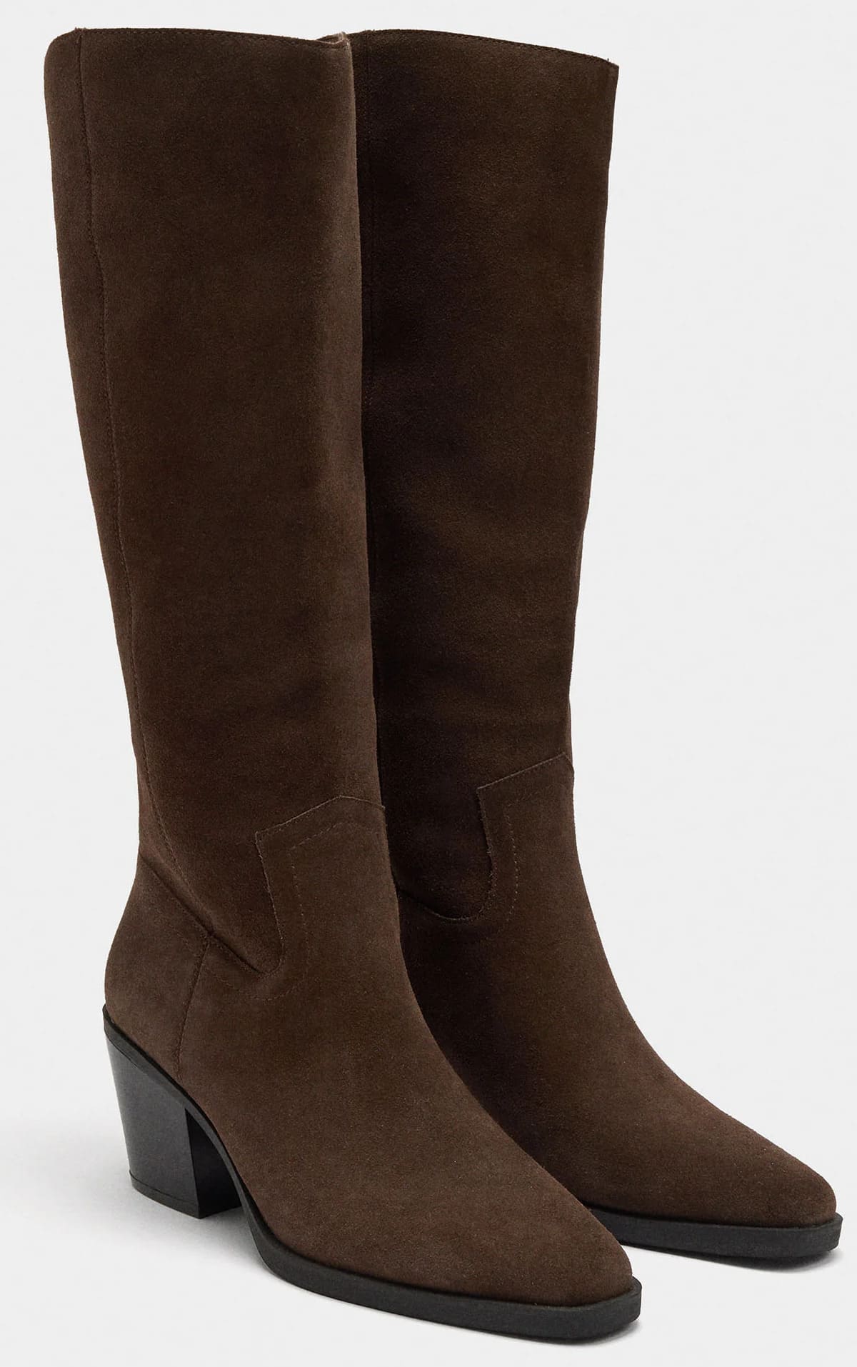 Las nuevas botas de piel con caña alta en color marrón de Parfois