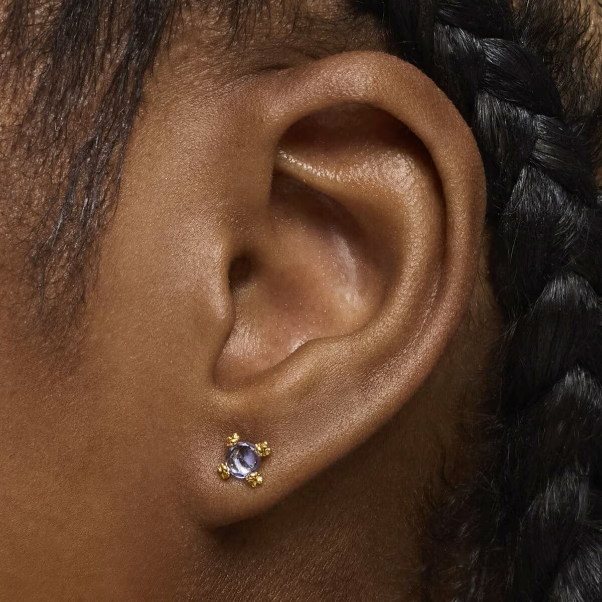 Pendientes de oro y tanzanita Color Pills de Tous