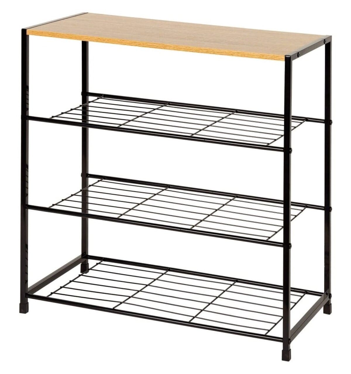 Zapatero metálico de 4 niveles Max Home