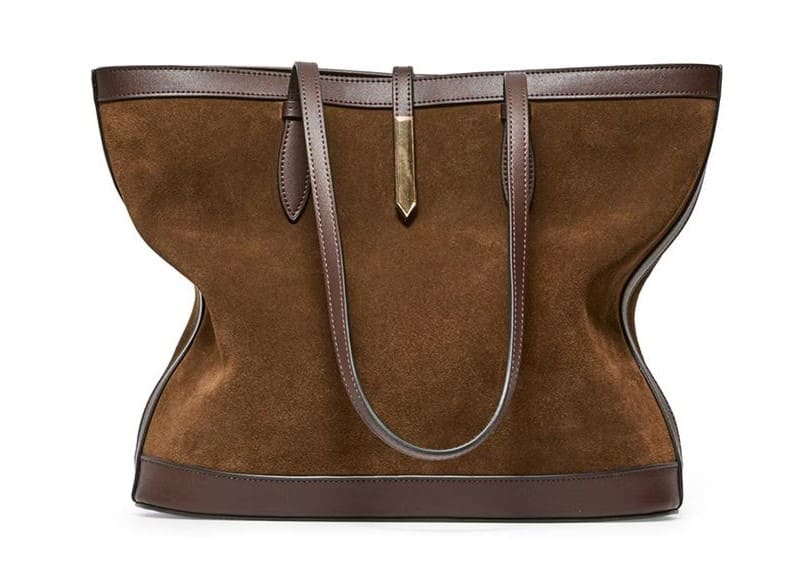 Bolso piel con aplique