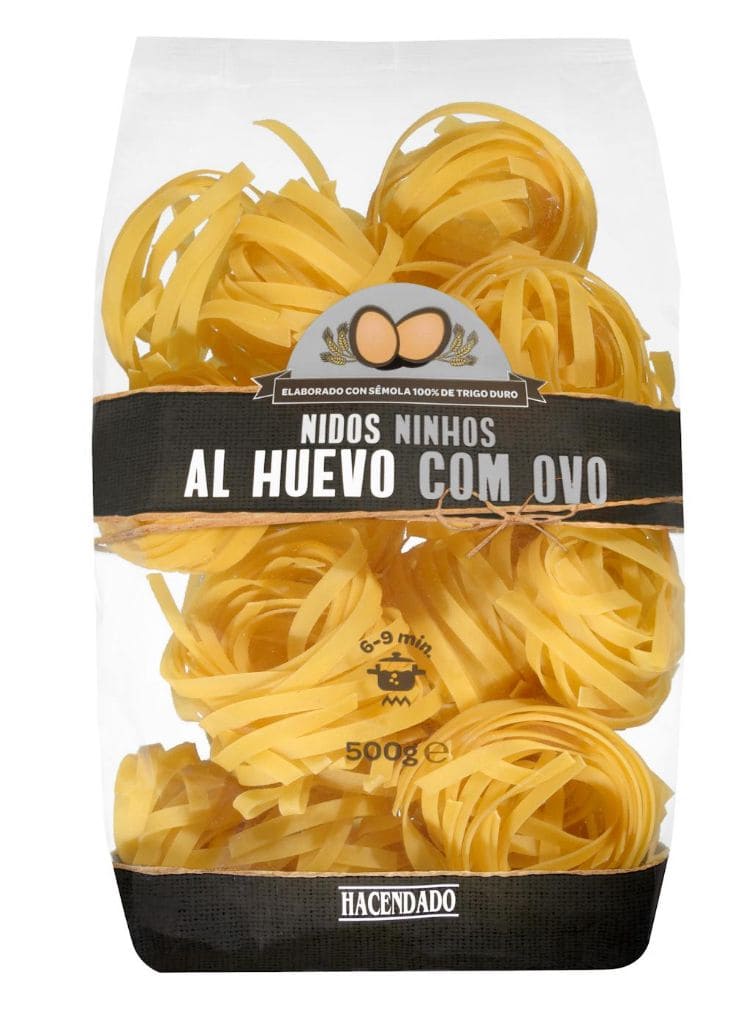 Nidos al huevo Hacendado