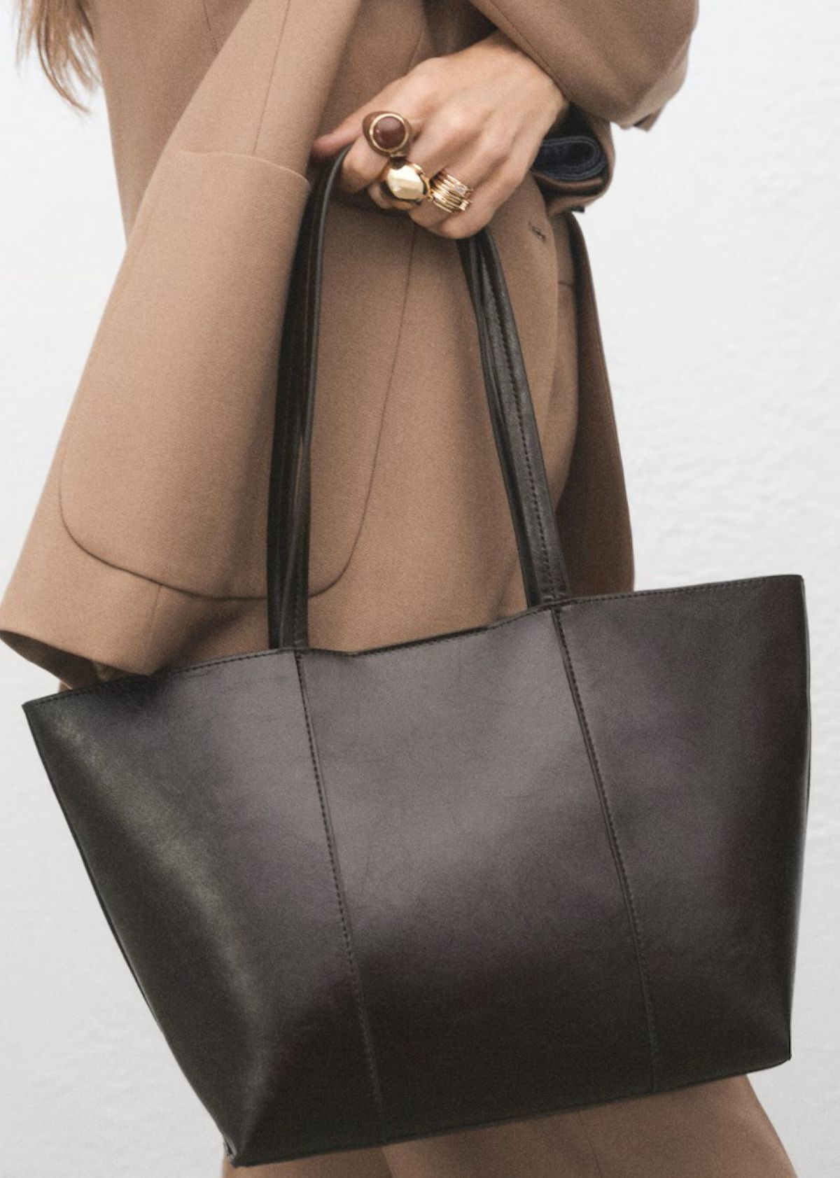 Bolso shopper mediano de Mango