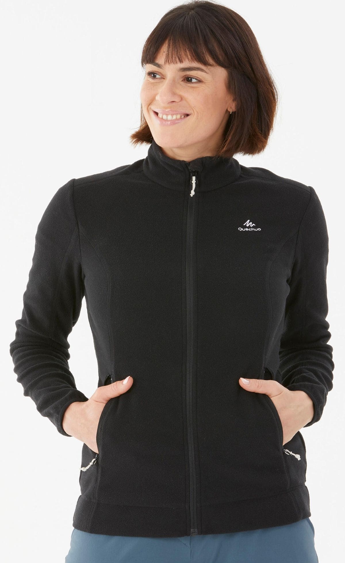 Chaqueta polar Quechua MH100 de Decathlon