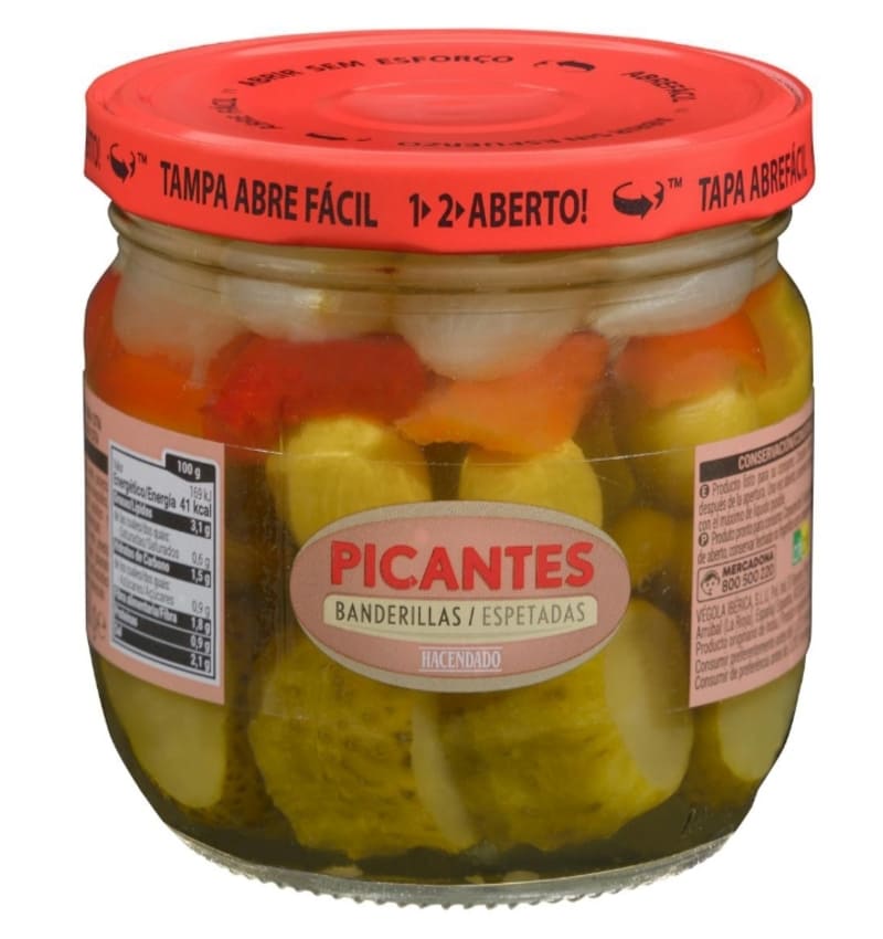 Banderillas picantes Hacendado