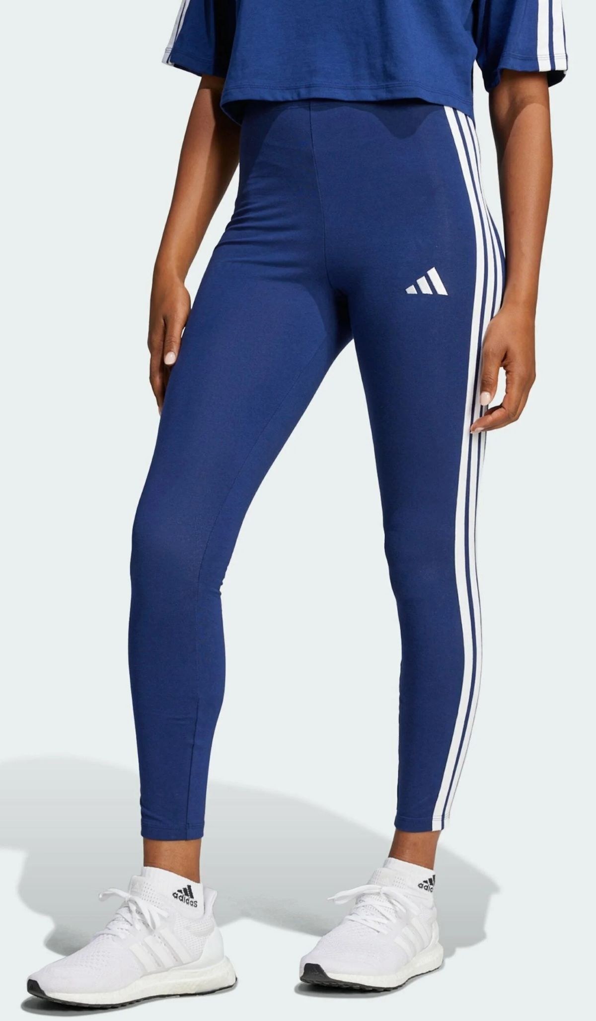 Leggings algodón fitness Adidas de Decathlon
