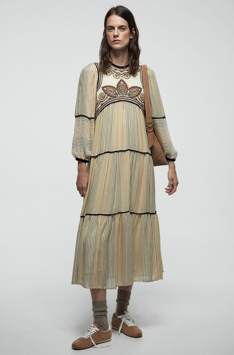 Sfera Vestido pechera en El Corte Inglés