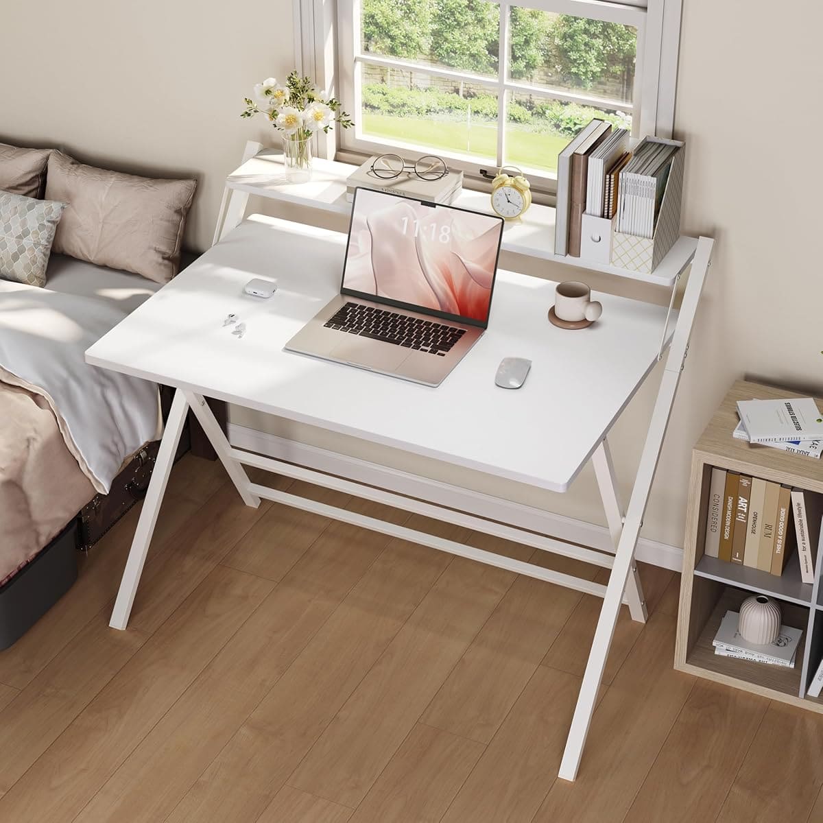 Nuevo escritorio plegable de Yaheetech en Amazon