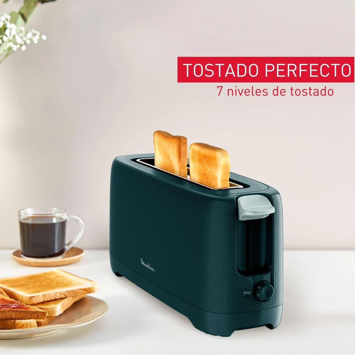 La tostadora de pan Moulinex LS2M04 de ranura larga en Carrefour