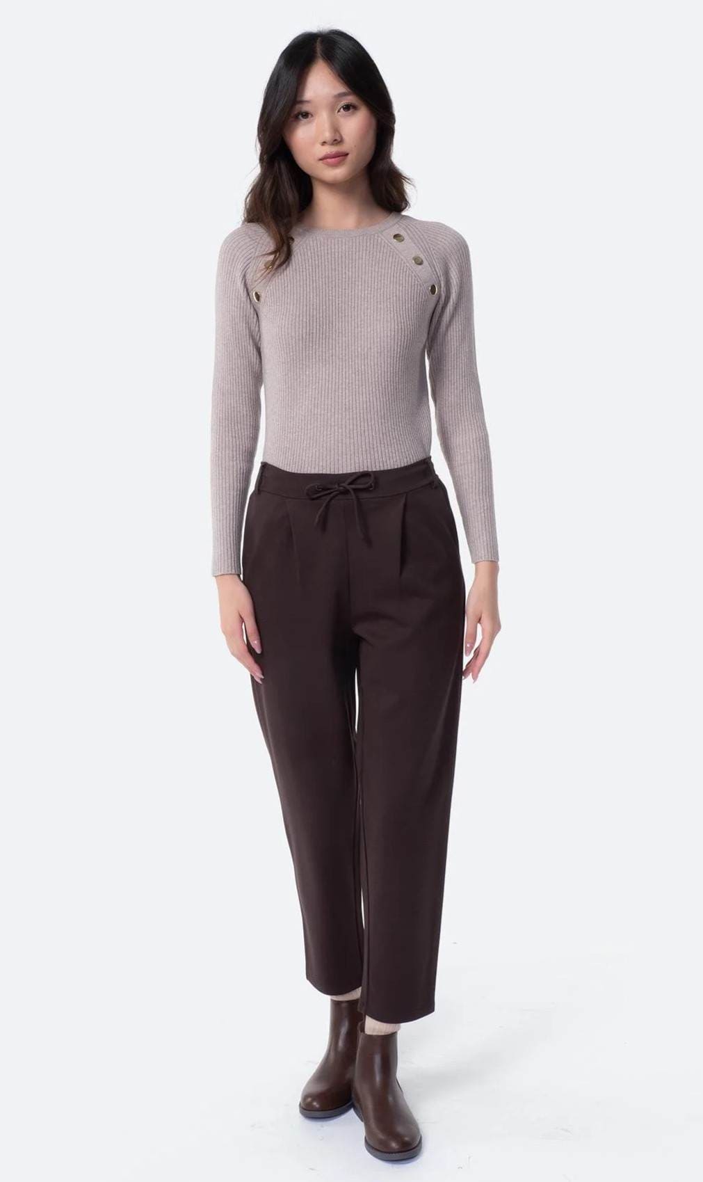 Pantalón largo tipo chino de Mujer TEX en Carrefour