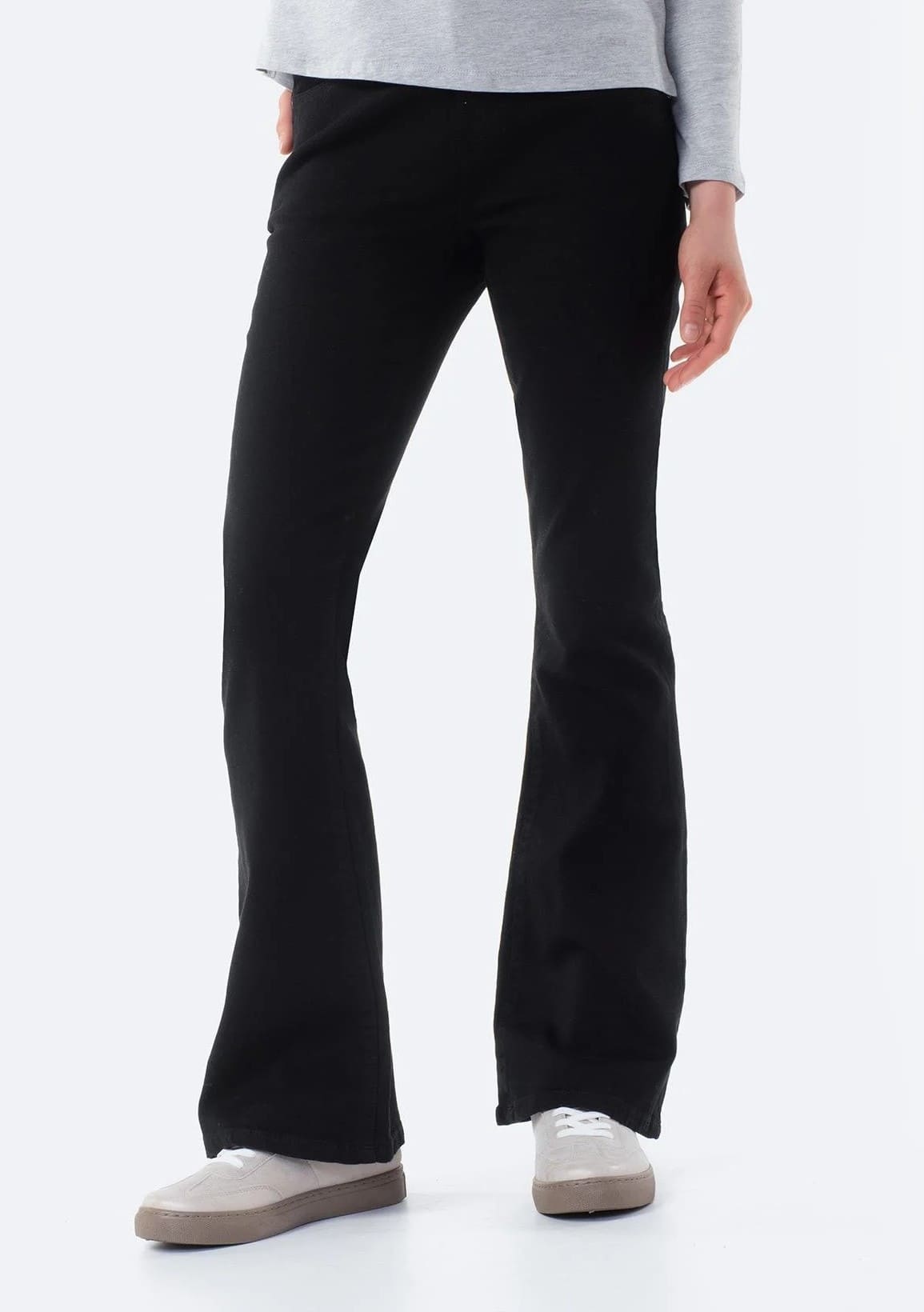 Pantalón vaquero liso bootcut de Mujer TEX en Carrefour