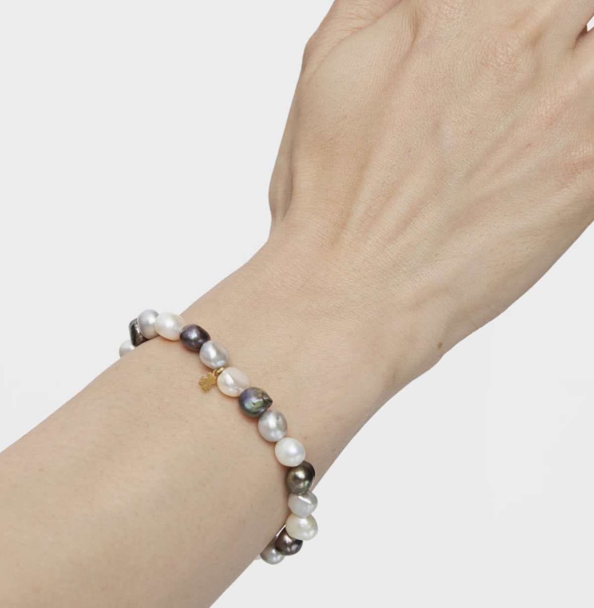 Pulsera de oro y perlas cultivadas barrocas Sweet Dolls de TOUS