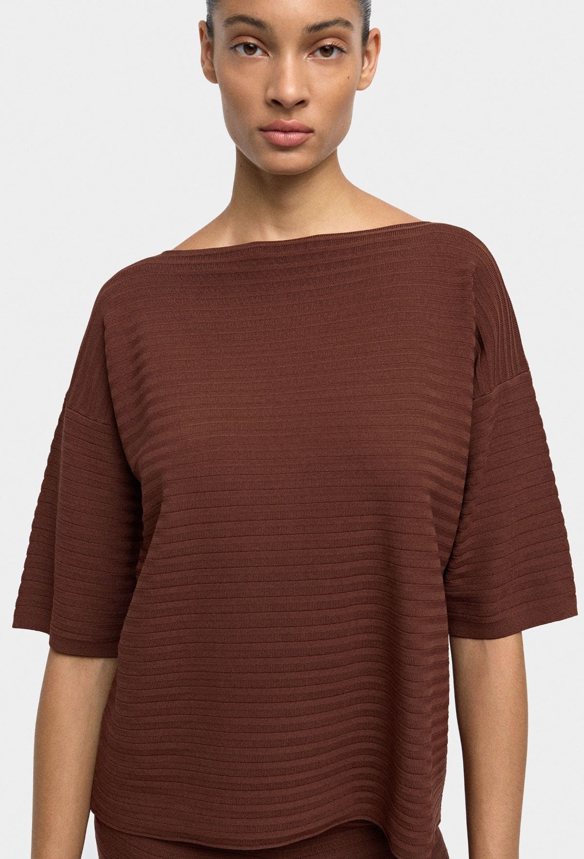 Jersey de punto de manga corta de Parfois