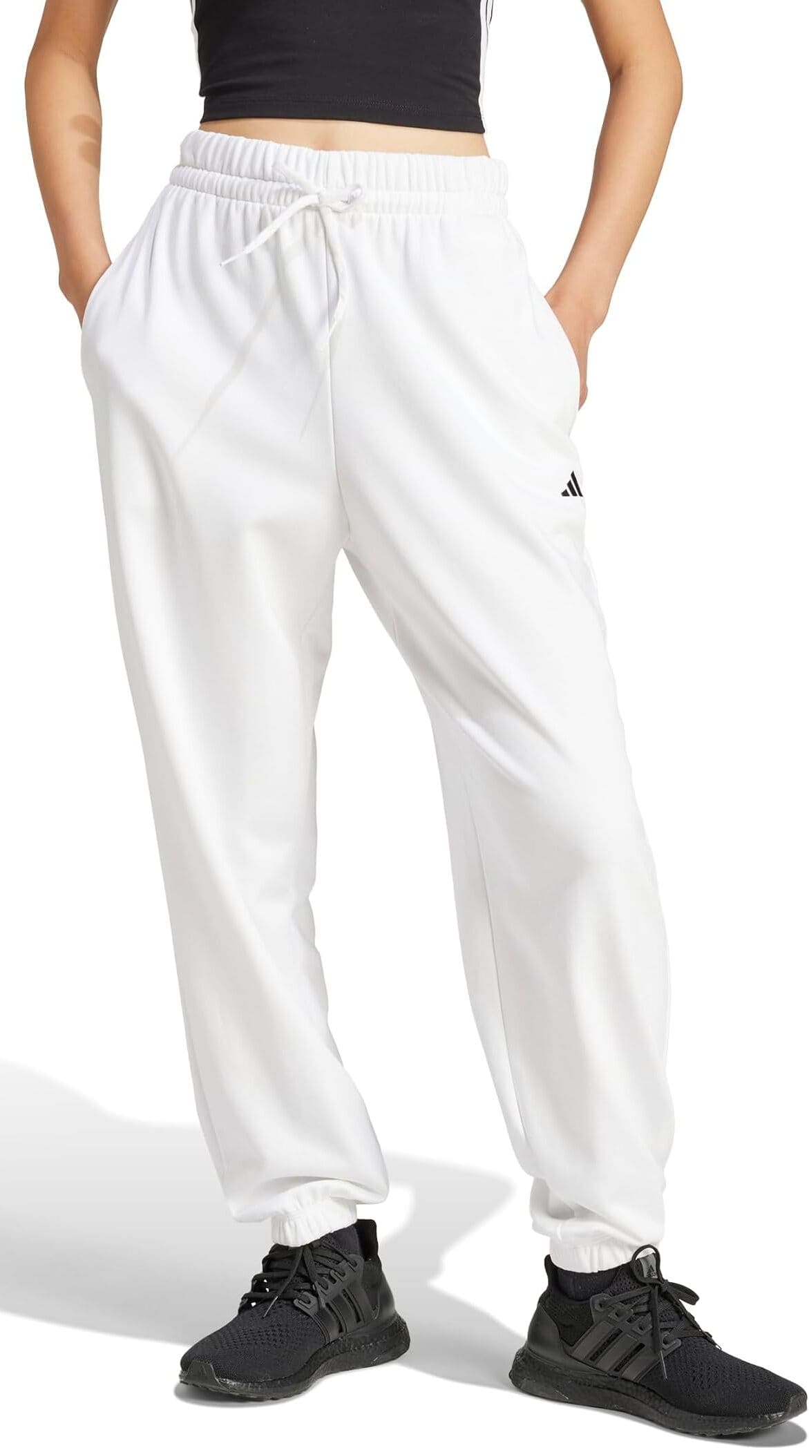 Pantalón Adidas Essentials Small Logo French Terry Cuffed en Amazon