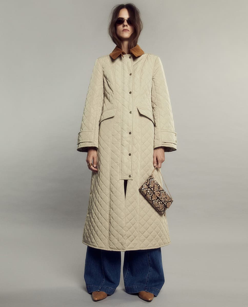 El nuevo abrigo acolchado largo de Sfera