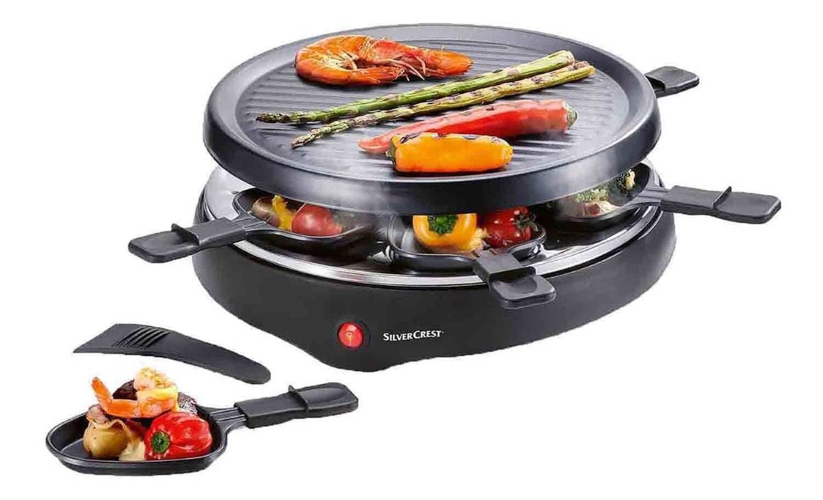 Raclette grill 800 W de Lidl