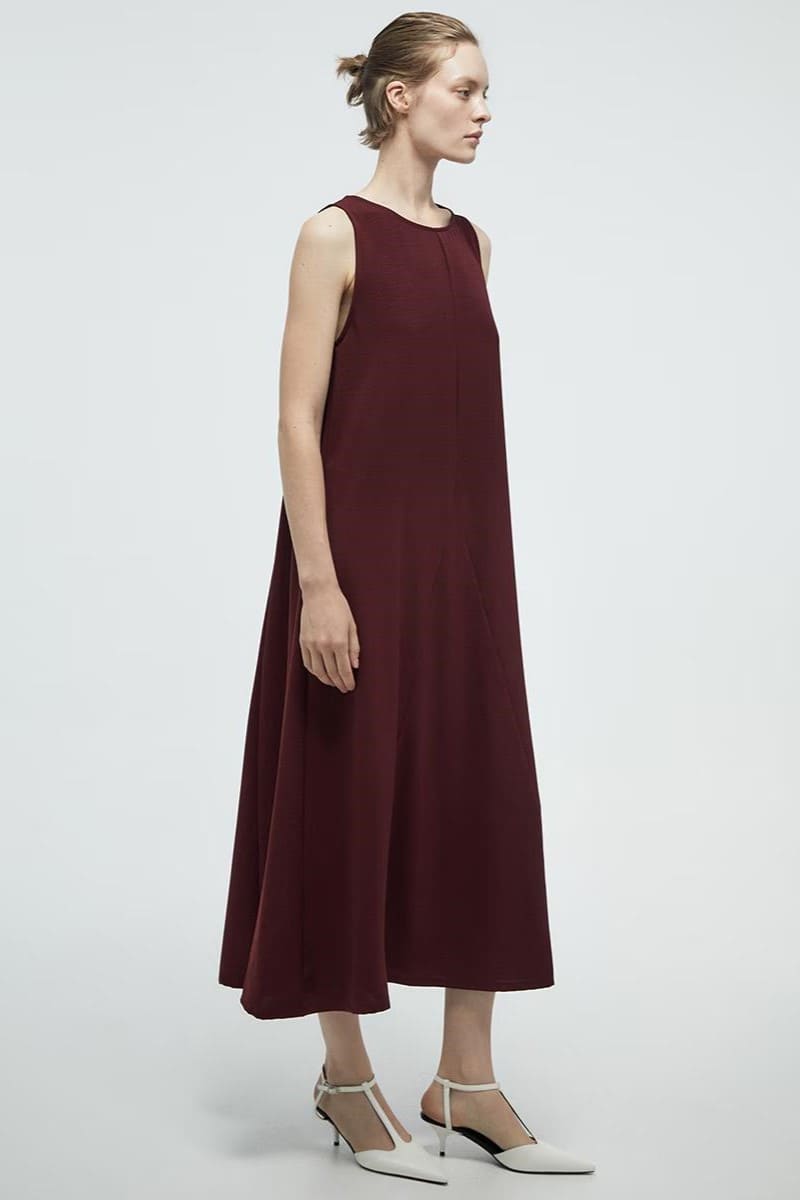 Vestido de vuelo fluido