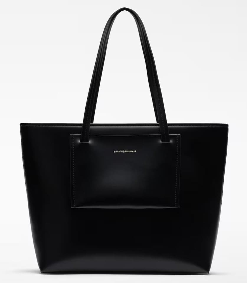 Bolso shopper horizontal en Piel No Piel