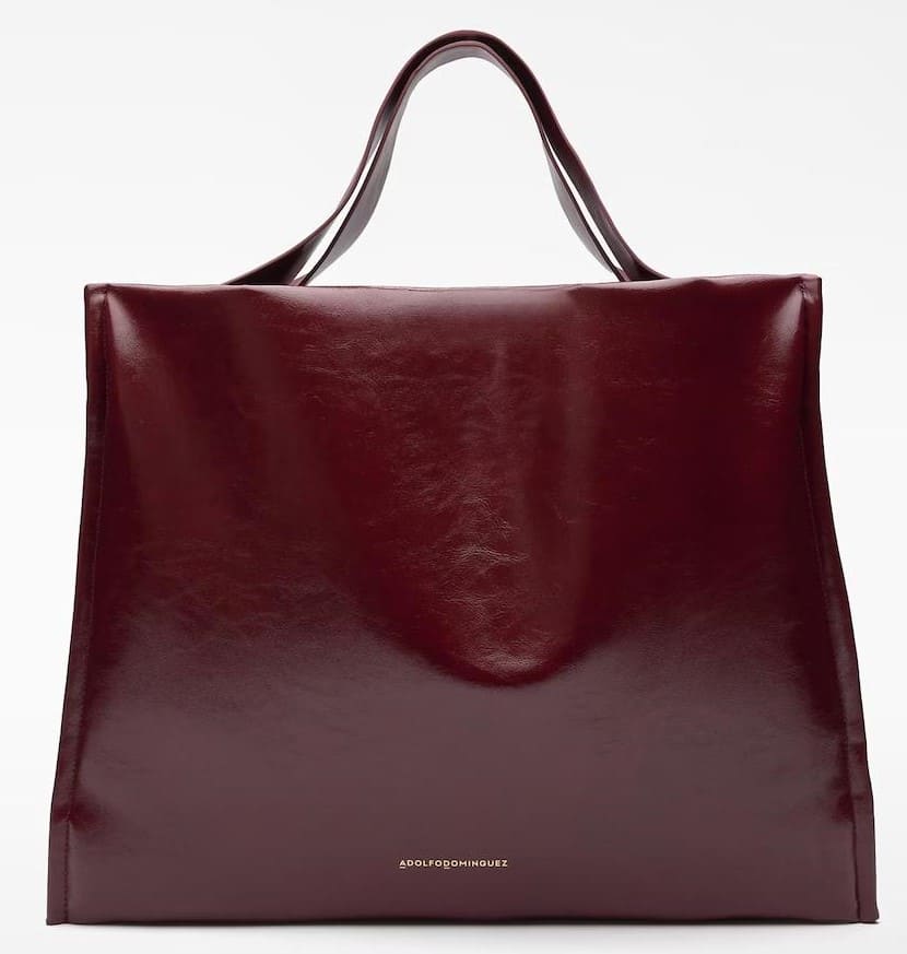 Bolso shopper acolchado en Piel No Piel