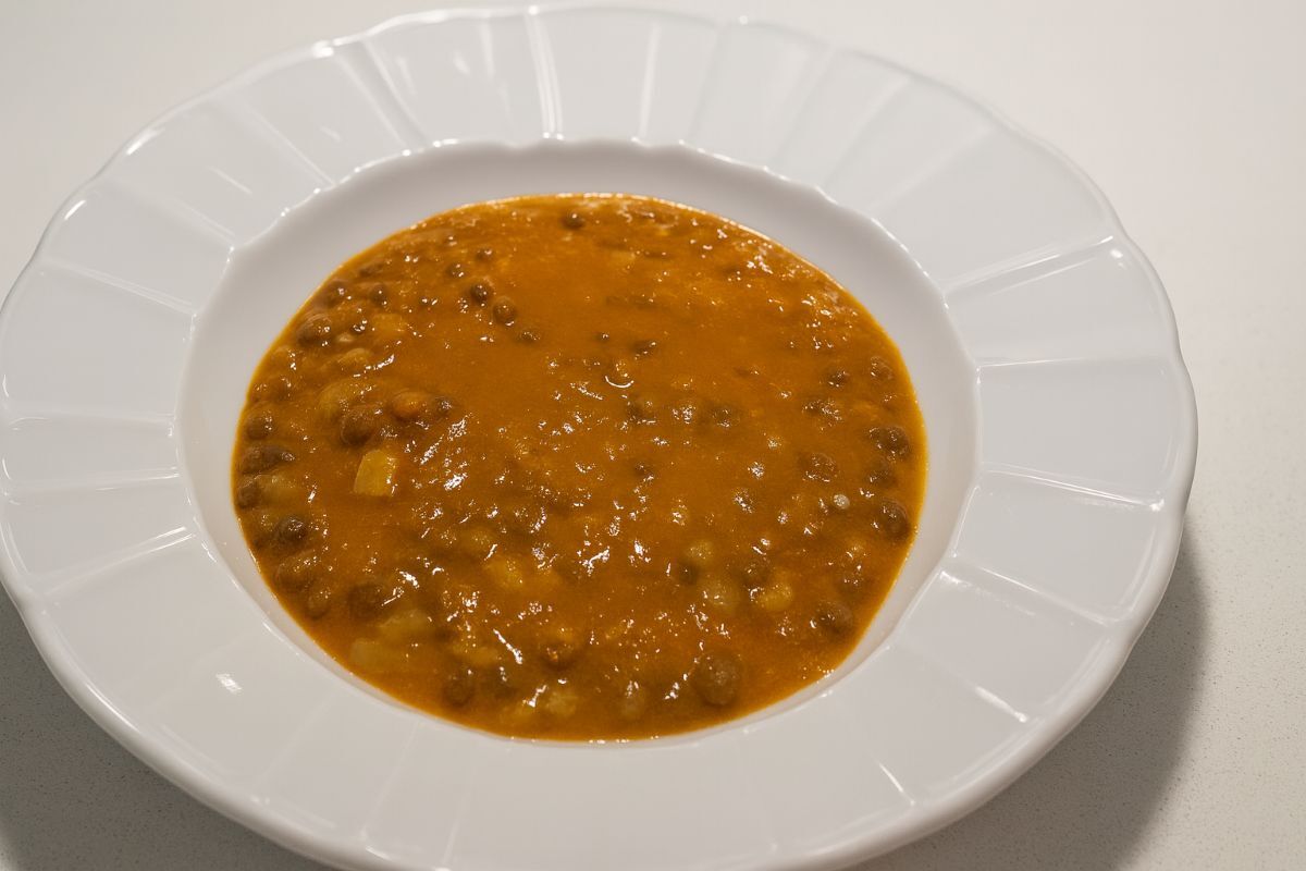 Lentejas estofadas de Casa Pacheco