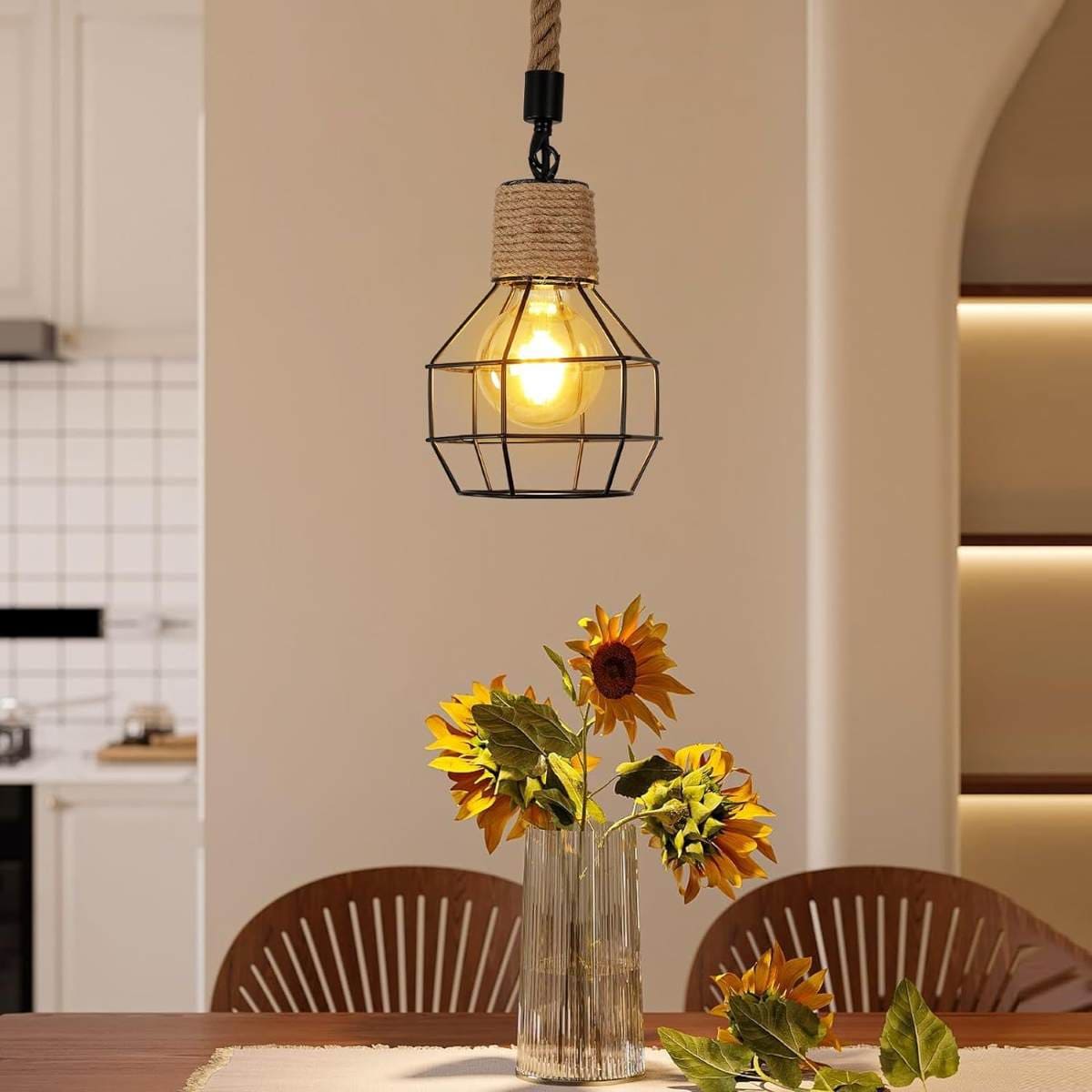 GOECO Lámpara colgante industrial de Leroy Merlin