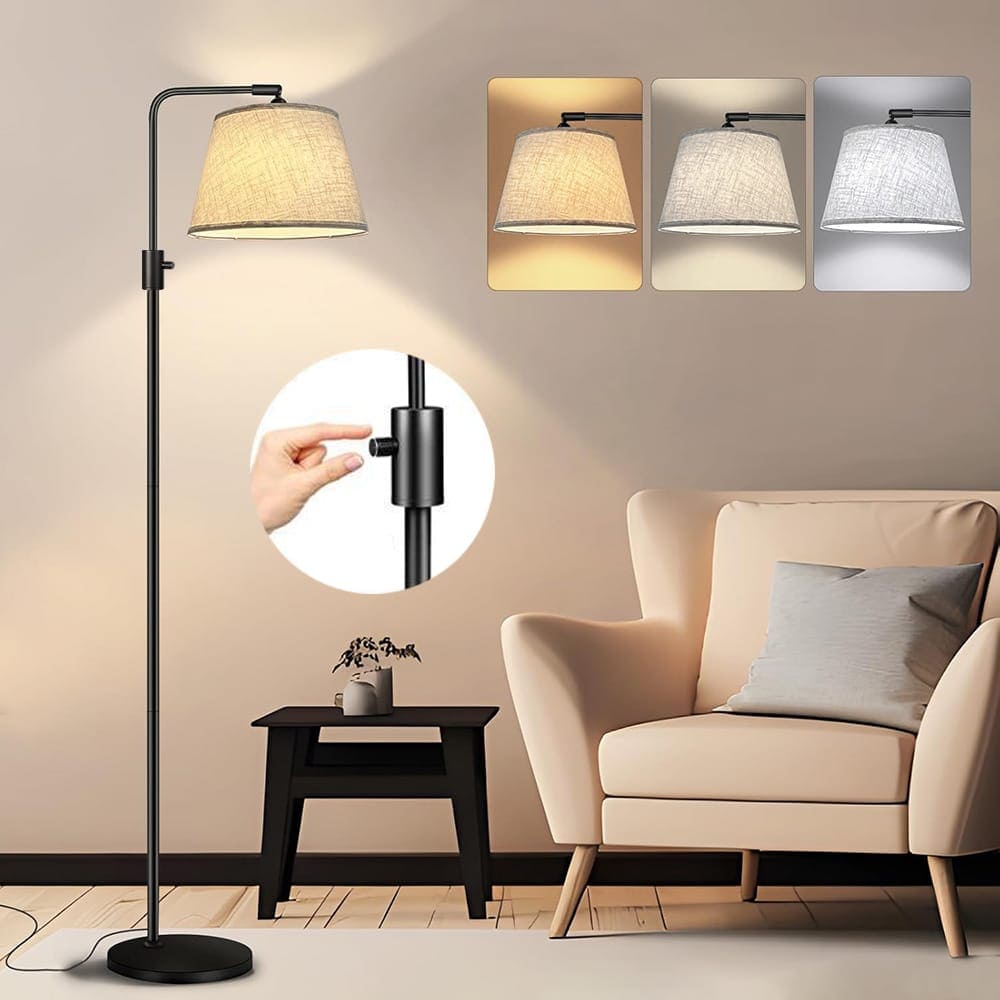 Lámpara de Pie LED 3 Temperaturas de Leroy Merlin 1