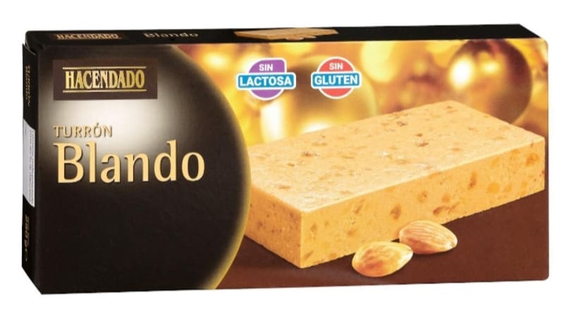 Turrón blando Hacendado
