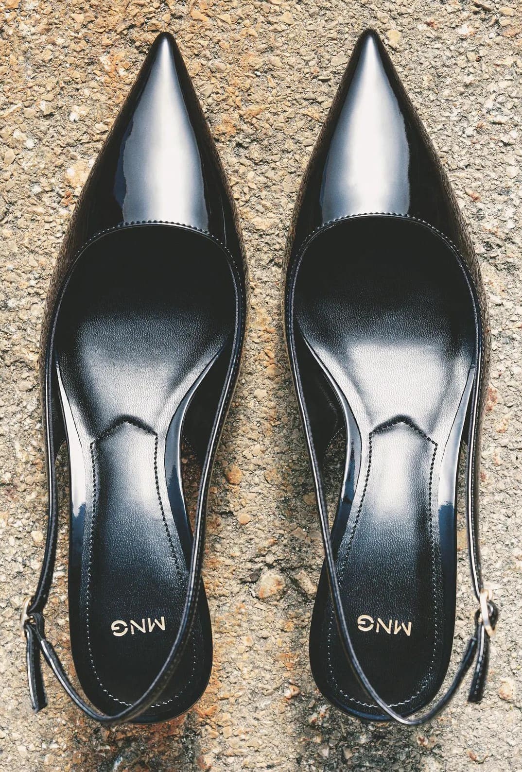 Zapato charol tacón Kitten