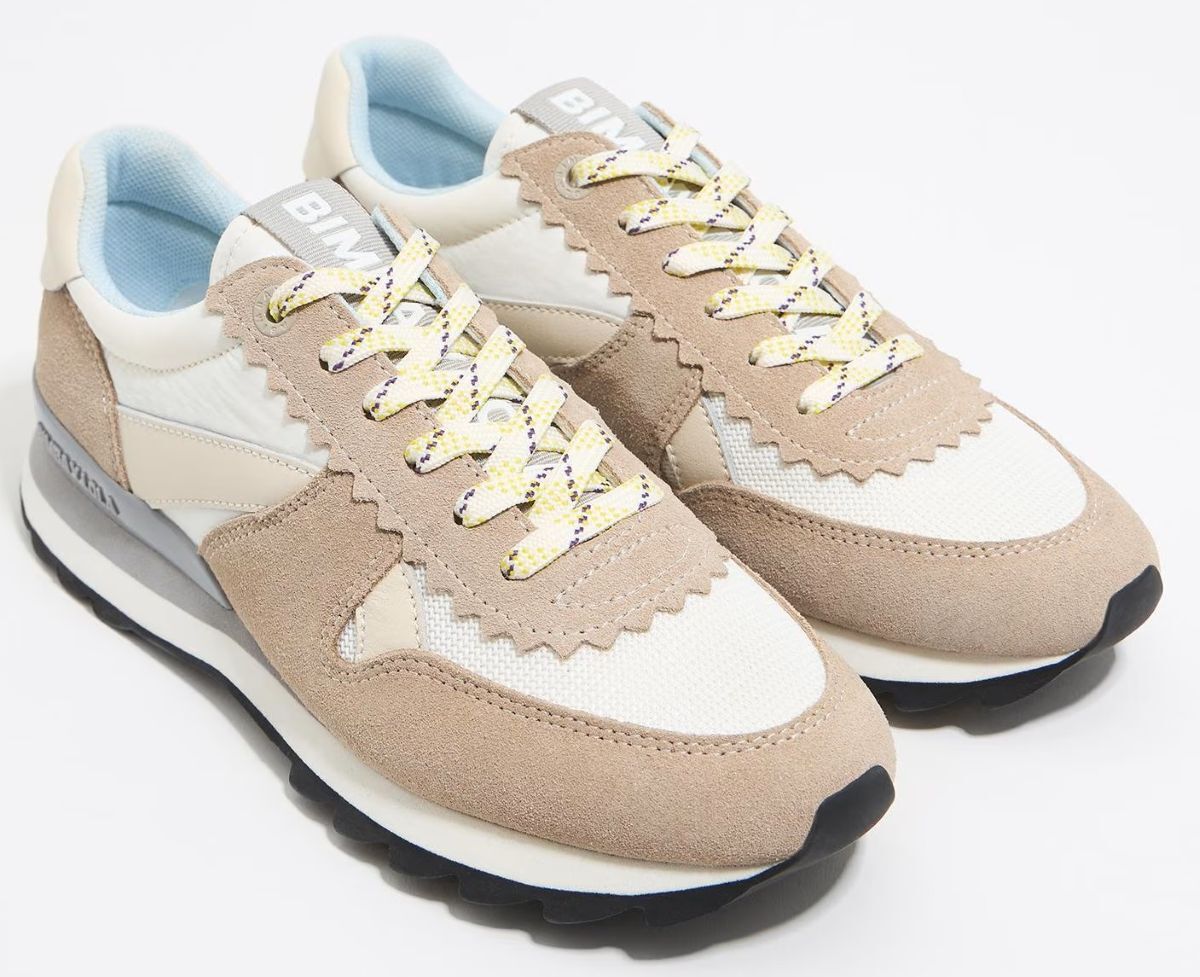 Zapatillas con cordones y logo Bimba y Lola de El Corte Inglés