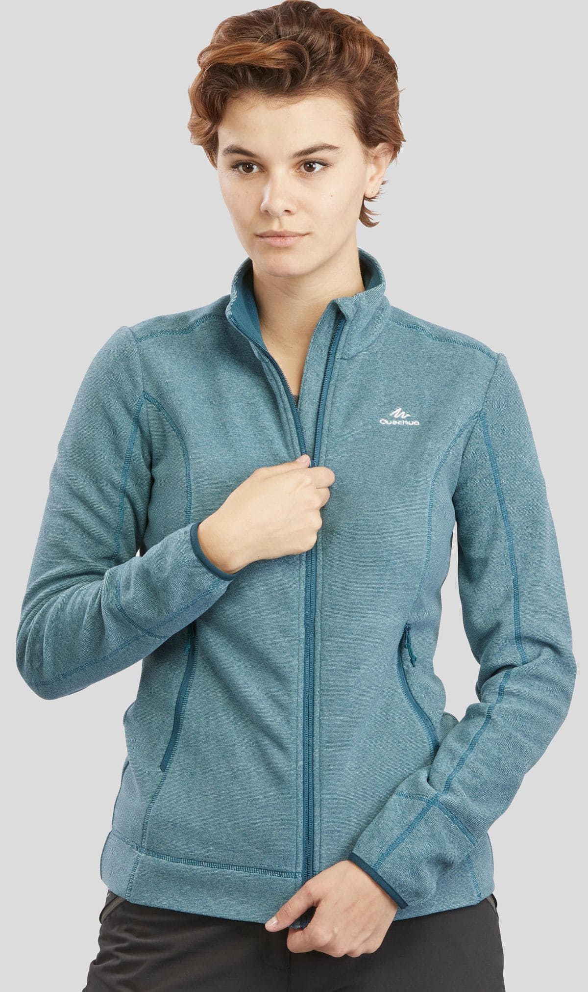 Chaqueta polar Quechua MH100 de Decathlon