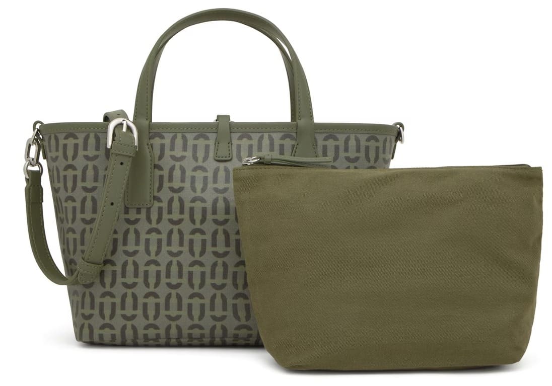 Nuevo bolso capazo mediano reversible caqui Tous Double Way Manifesto