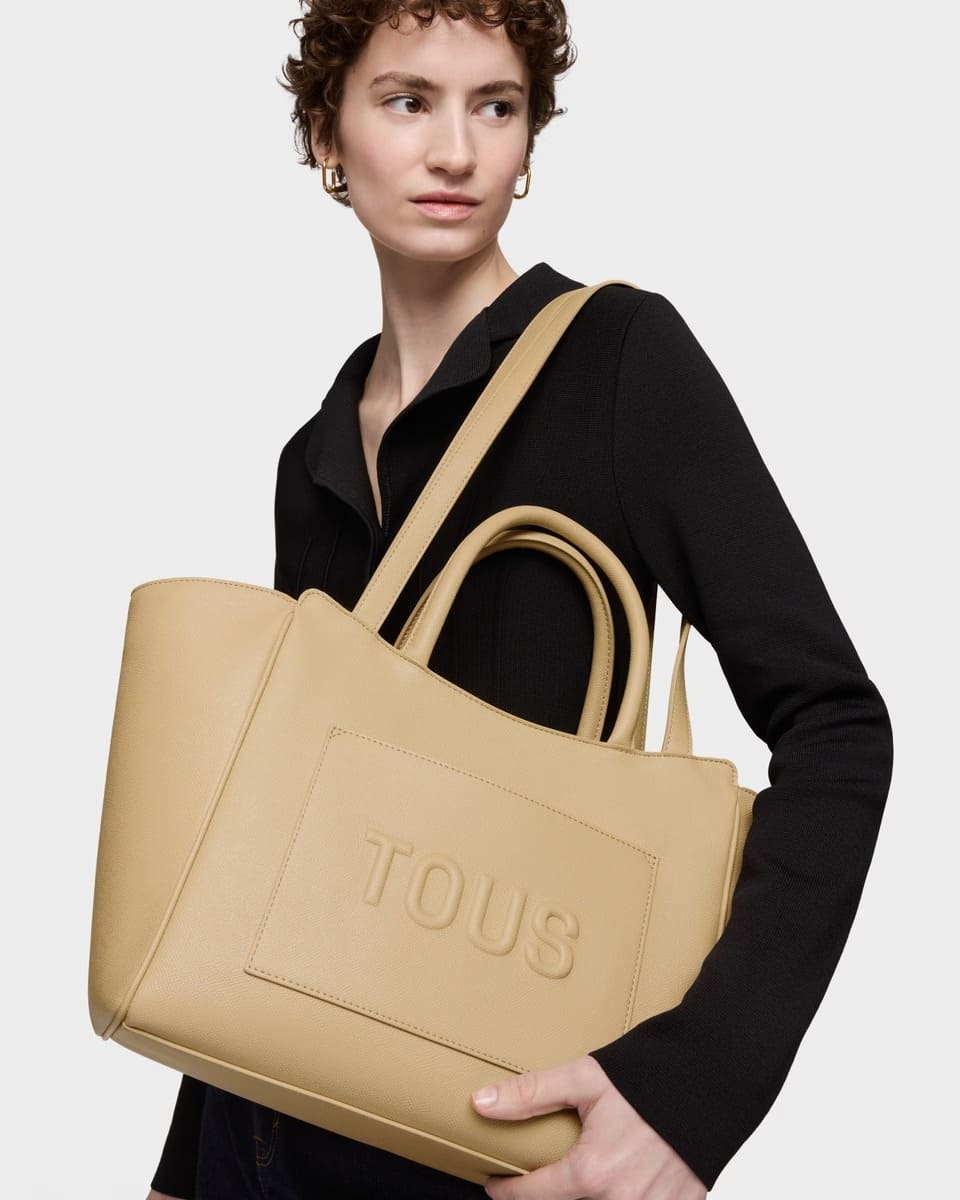 Nuevo bolso City mediano arena Tous Brenda