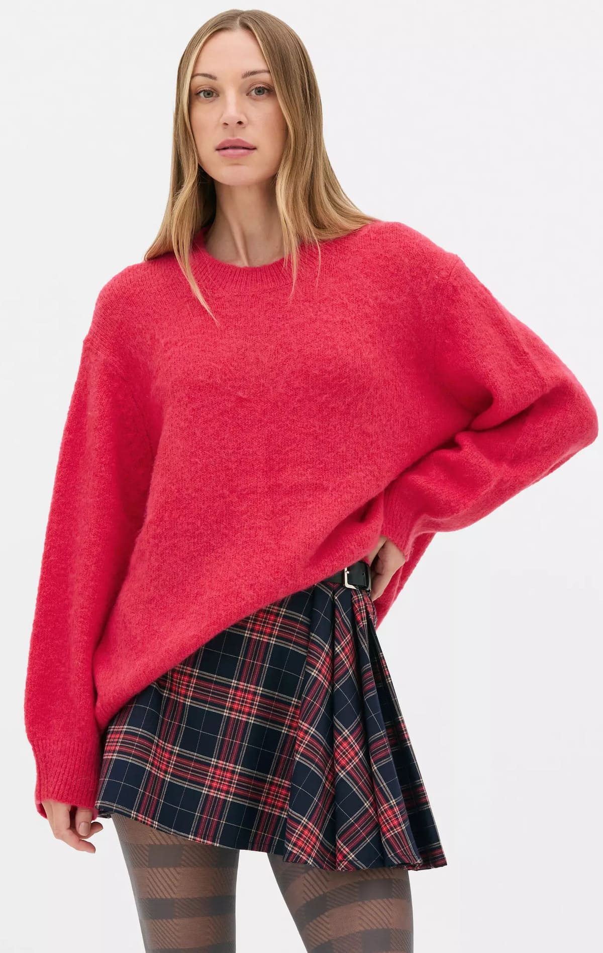 Nuevo jersey de punto suave extragrande rosa Rita Ora de Primark