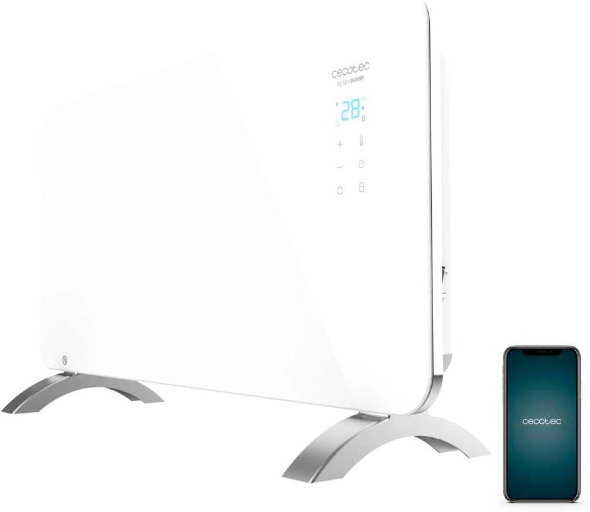 Radiador eléctrico Cecotec Ready Warm 6700 Crystal Connection de Amazon
