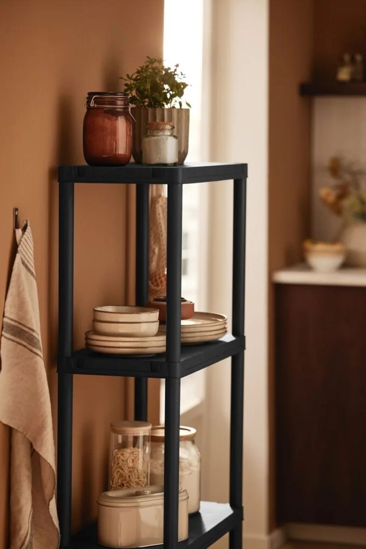 Estantería de hogar con 4 compartimentos LIVARNO Home de Lidl