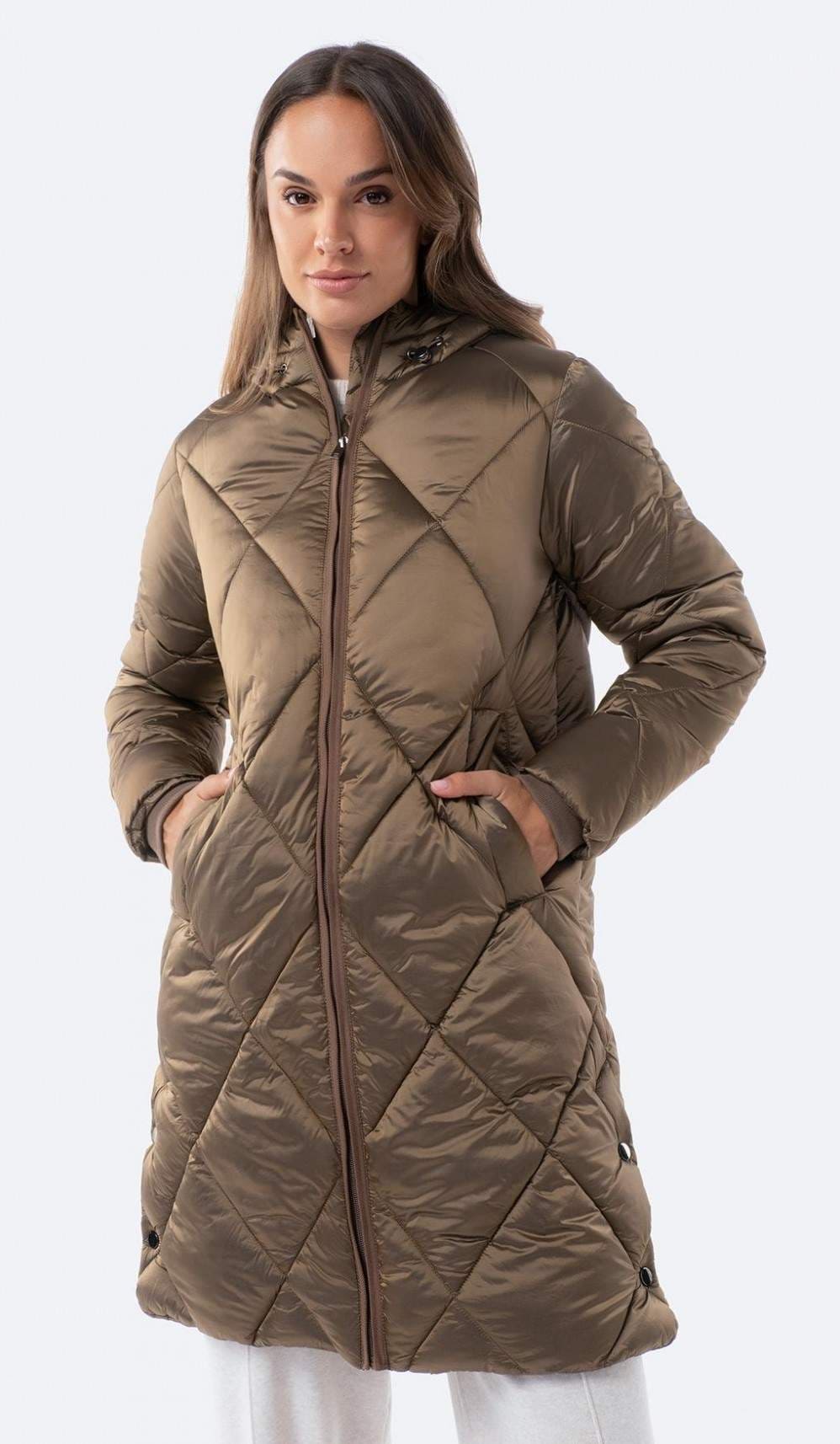 Parka acolchada con capucha de Mujer TEX de Carrefour