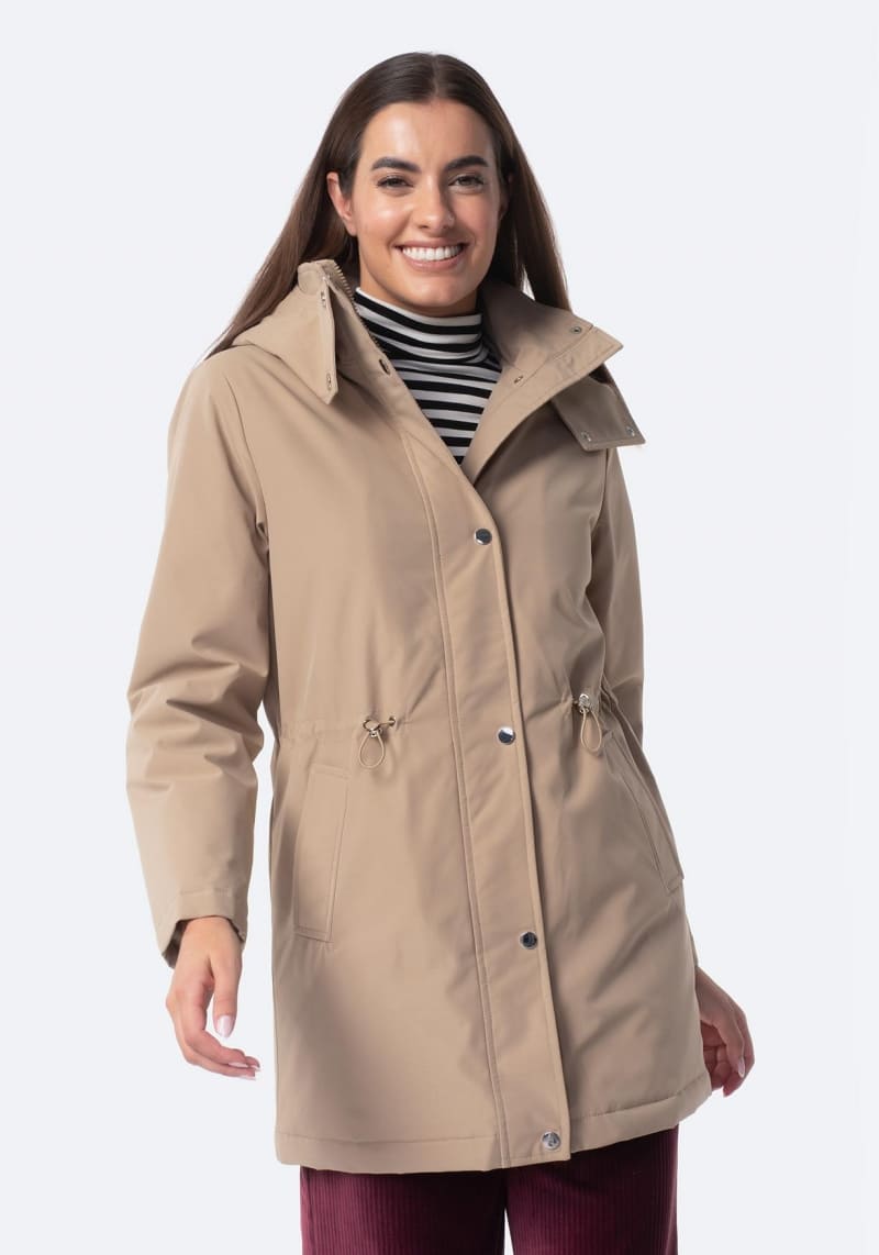 Parka repelente al agua de Mujer TEX de Carrefour