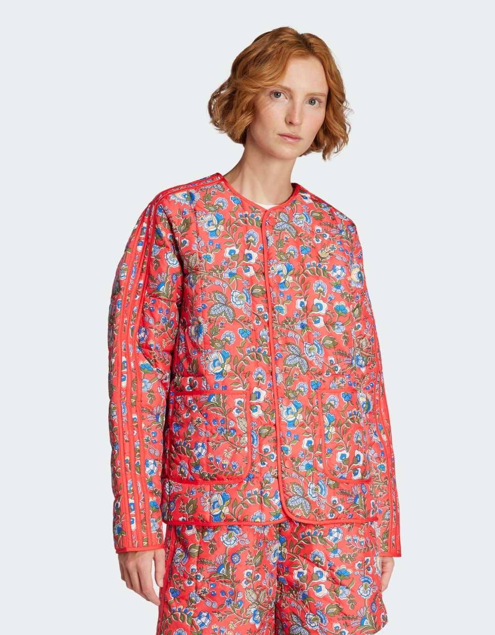 Chaqueta acolchada adidas Originals x Liberty London