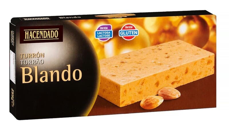 Turrón blando Hacendado