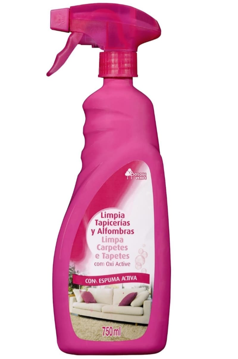 Limpia Tapicerías y Alfombras con espuma activa