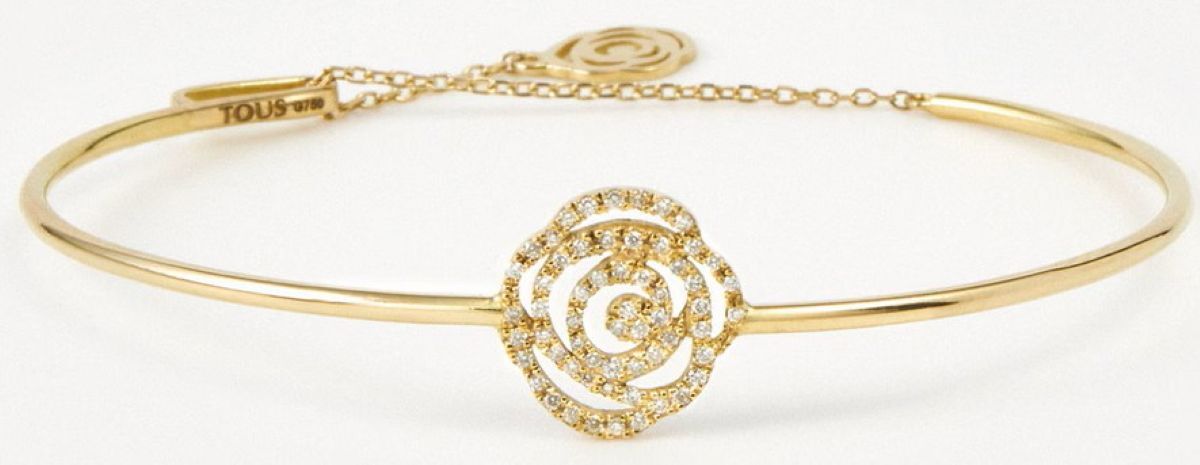 Pulsera de oro con diamantes TOUS ATELIER