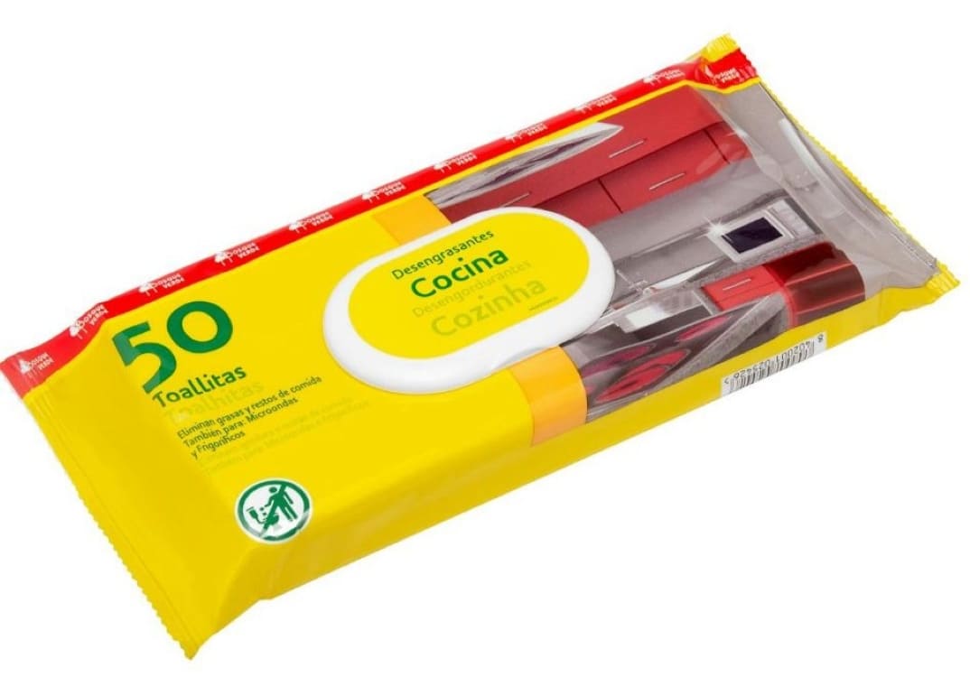 Toallitas limpiadoras Cocina Bosque Verde