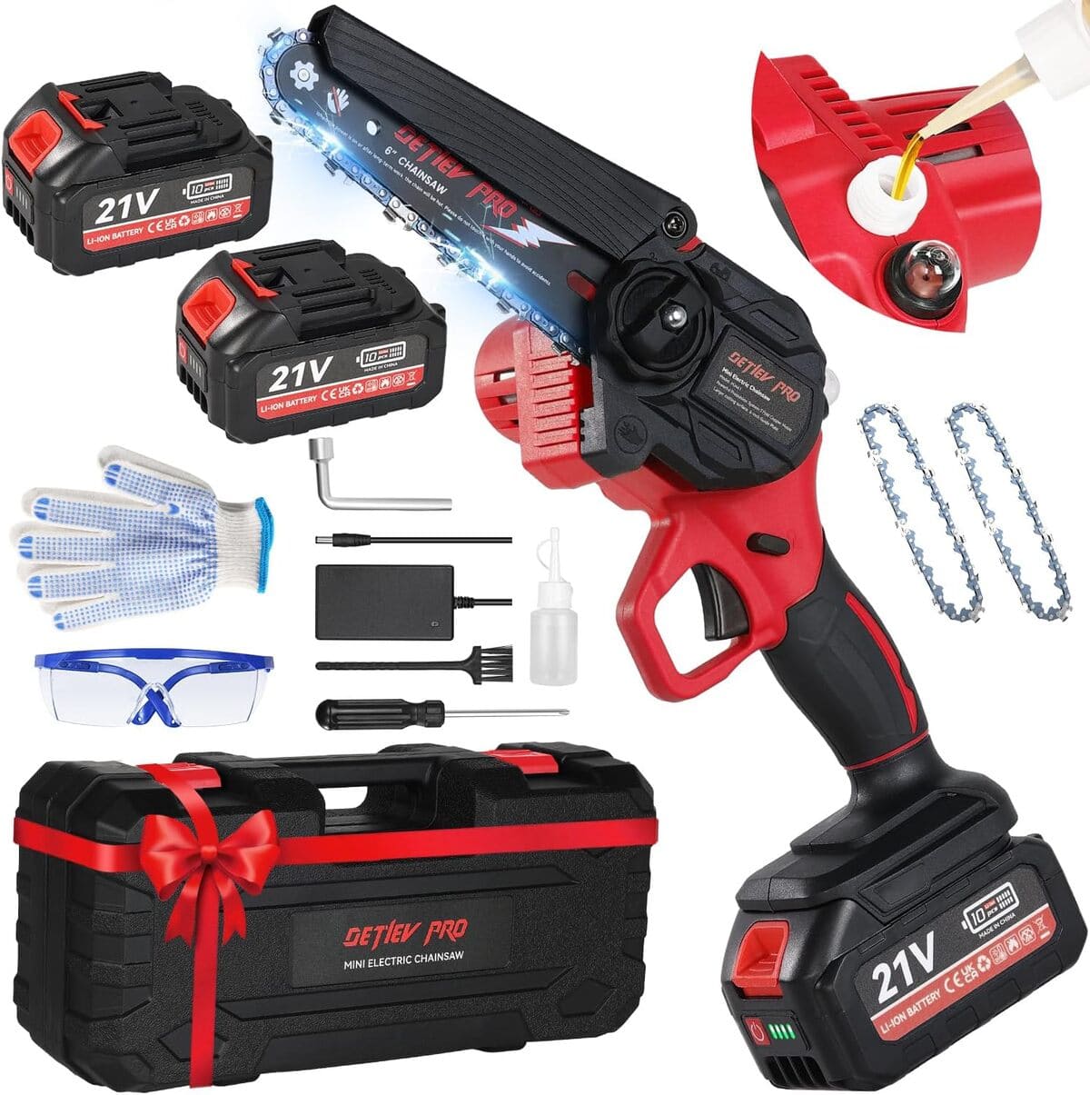 Motosierra eléctrica DETLEV PRO