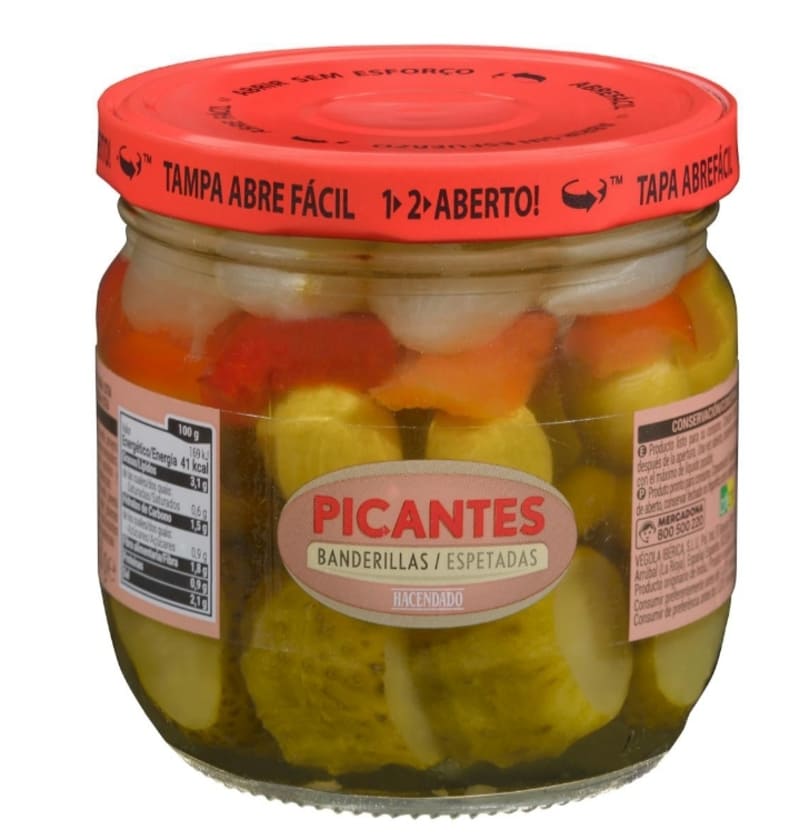 Banderillas picantes