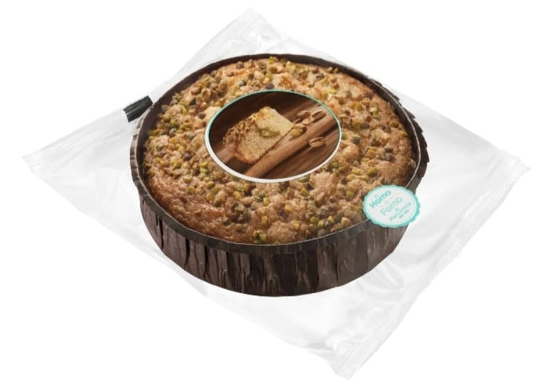 Bizcocho con pistacho